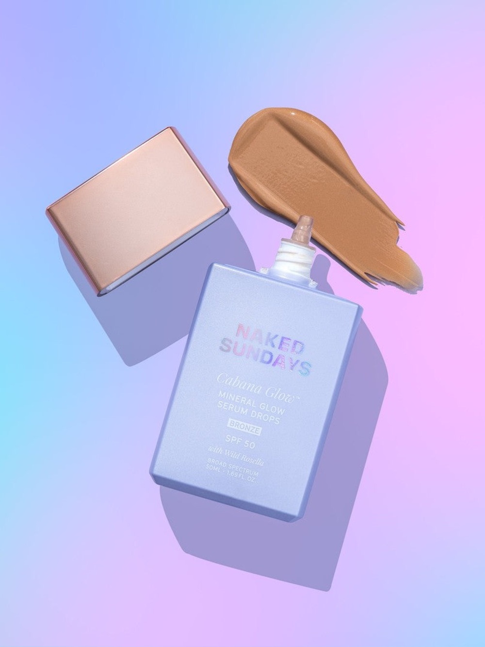 Naked Sundays CabanaGlow™ SPF50 Glow Serum Drops - Bronze